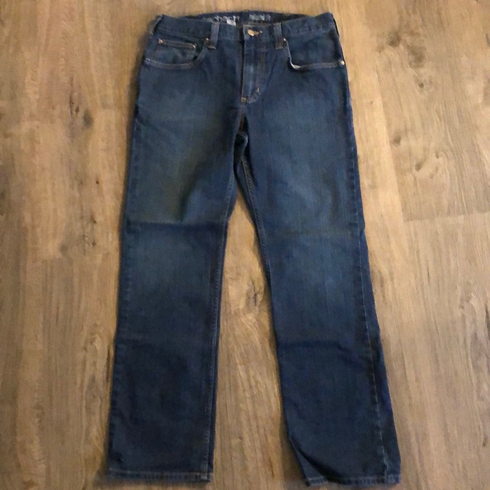 Carhartt 32x30 rugged flex straight leg jeans